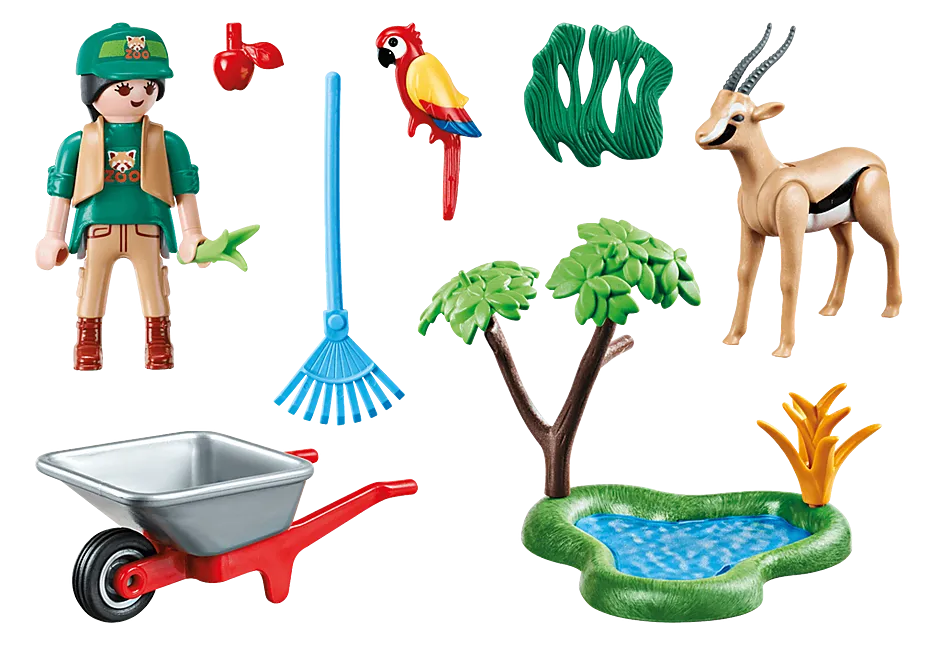 Playmobil 70295 Family Fun Zoo Gift Set