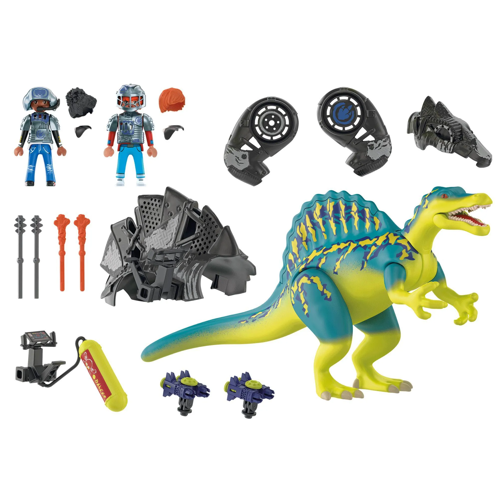 Playmobil 70625 Dino Rise Spinosaurus: Double Defense Tower