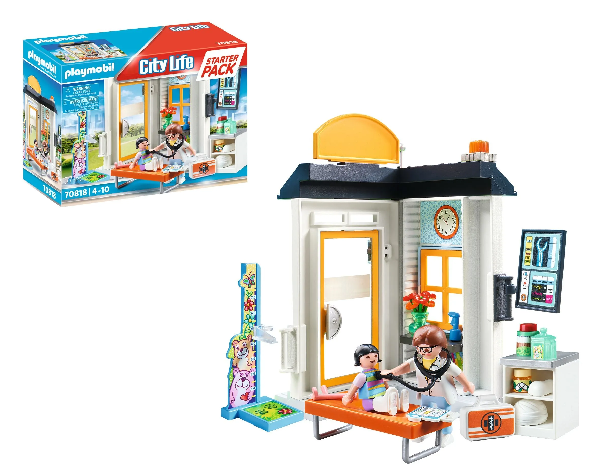 Playmobil 70818 City Life Pediatrician Starter Pack