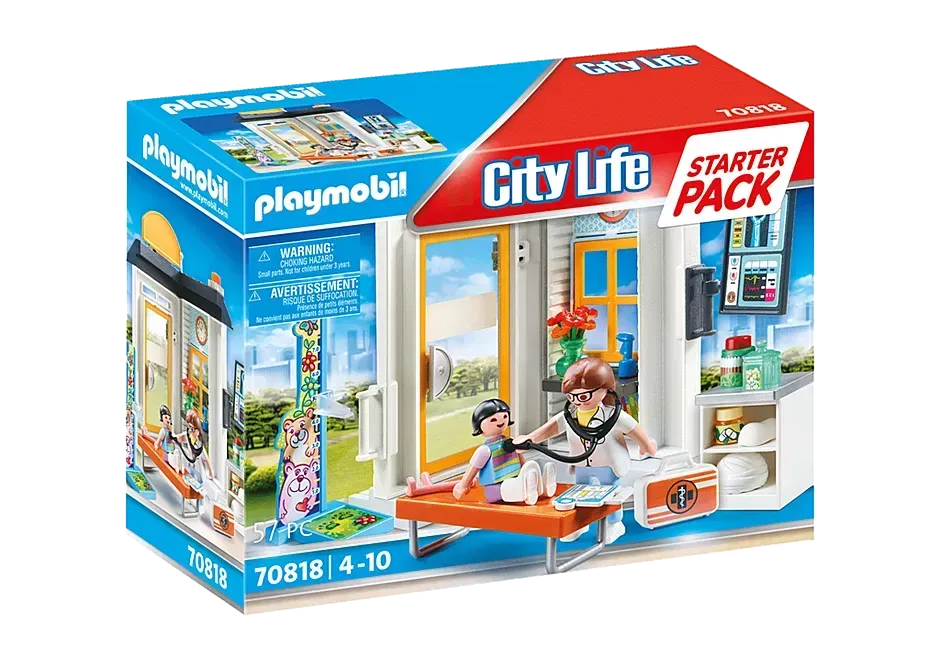 Playmobil 70818 City Life Pediatrician Starter Pack