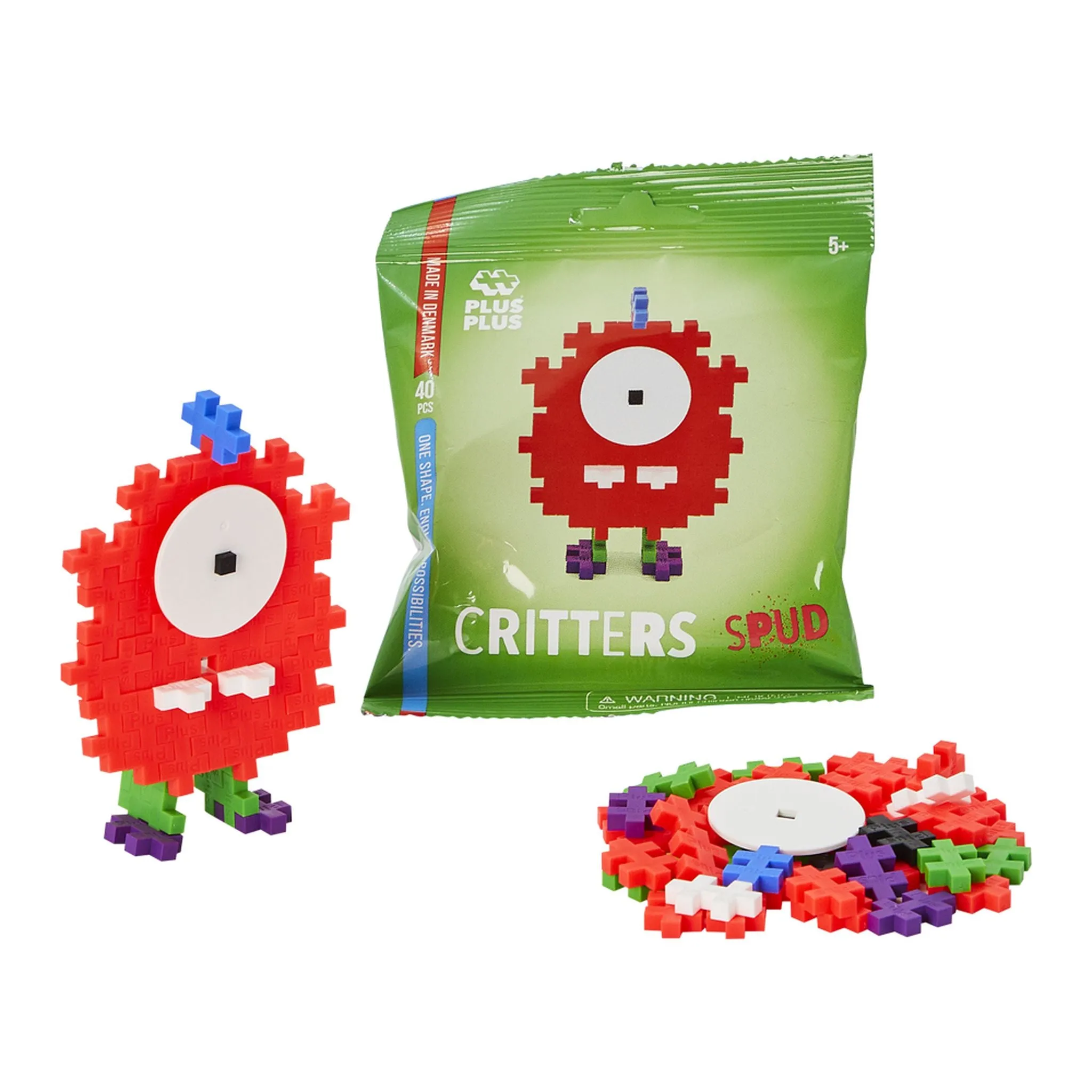 Plus Plus Foil Bag Critters - Spud