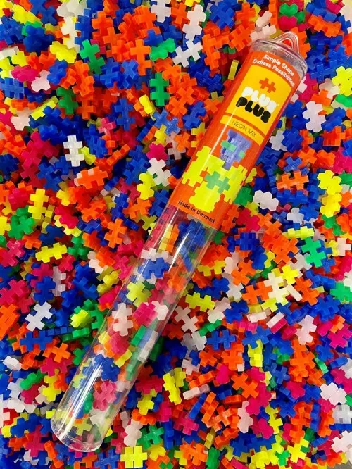Plus Plus Neon Mix - 100Pc Tube