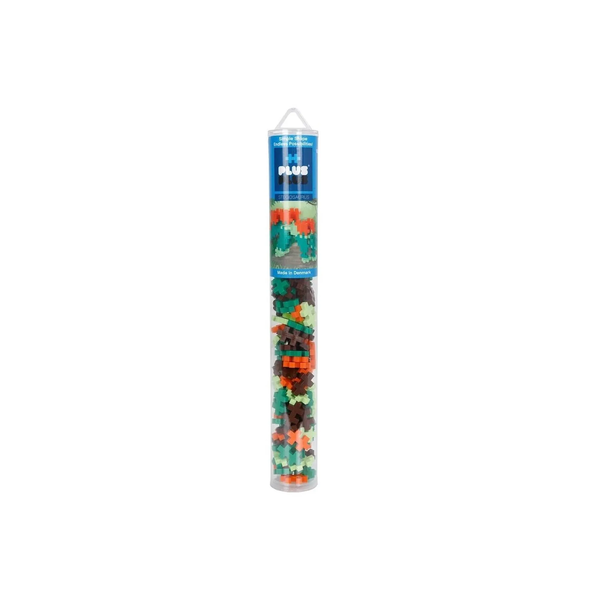 Plus Plus Stegosaurus 100 Pcs Tube