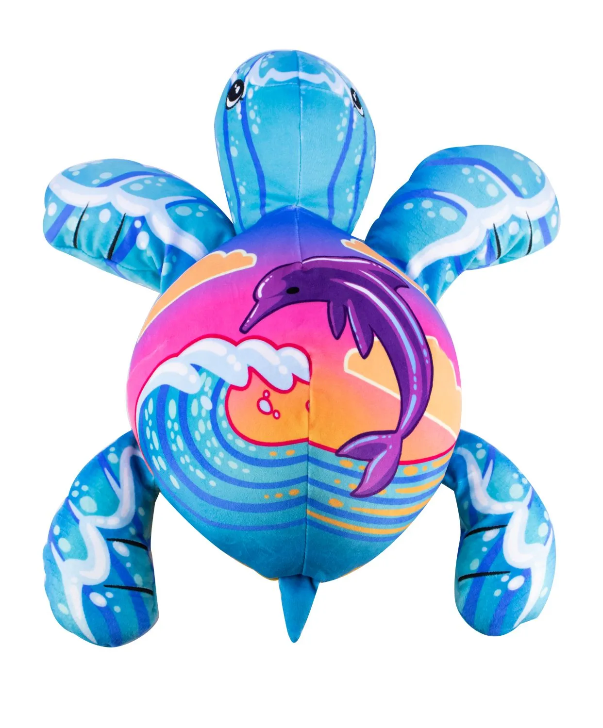 Pop Art Soft Fuchsia Turtle Open Mammoth 4Pc Assortment