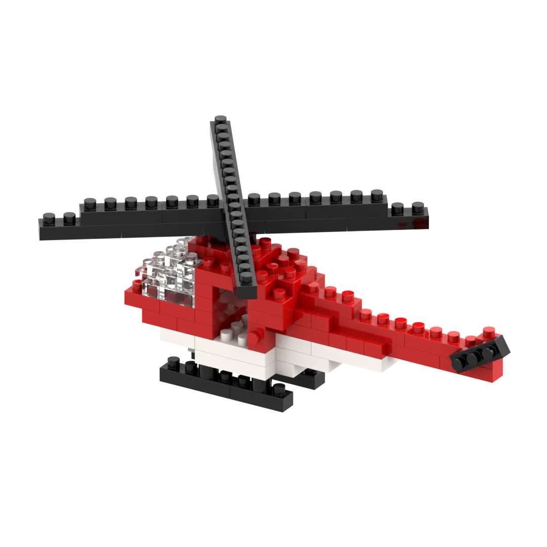Postcard Helicopter