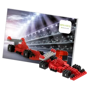 Postcard Racing Car