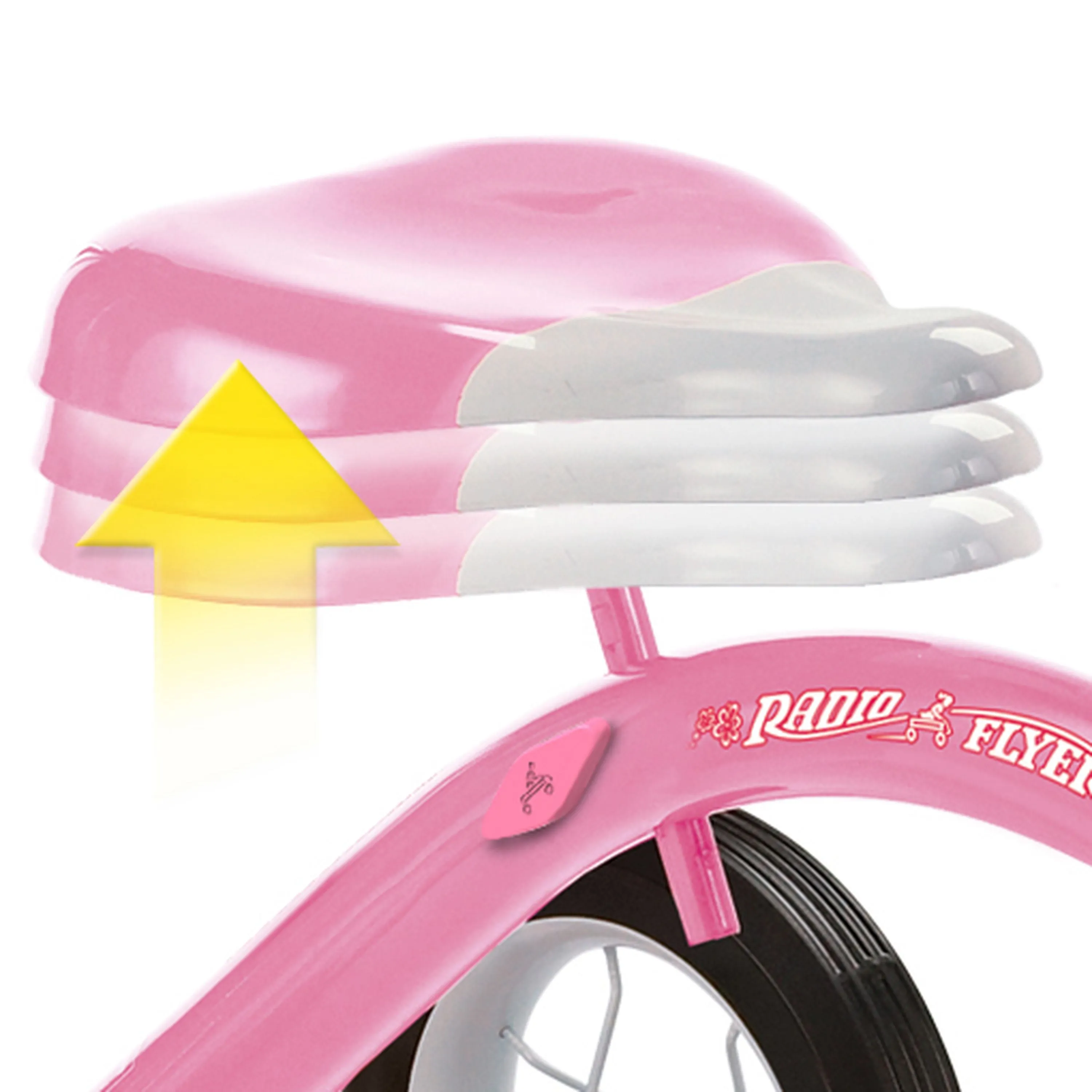 Radio Flyer Classic Dual Deck Tricycle - Pink