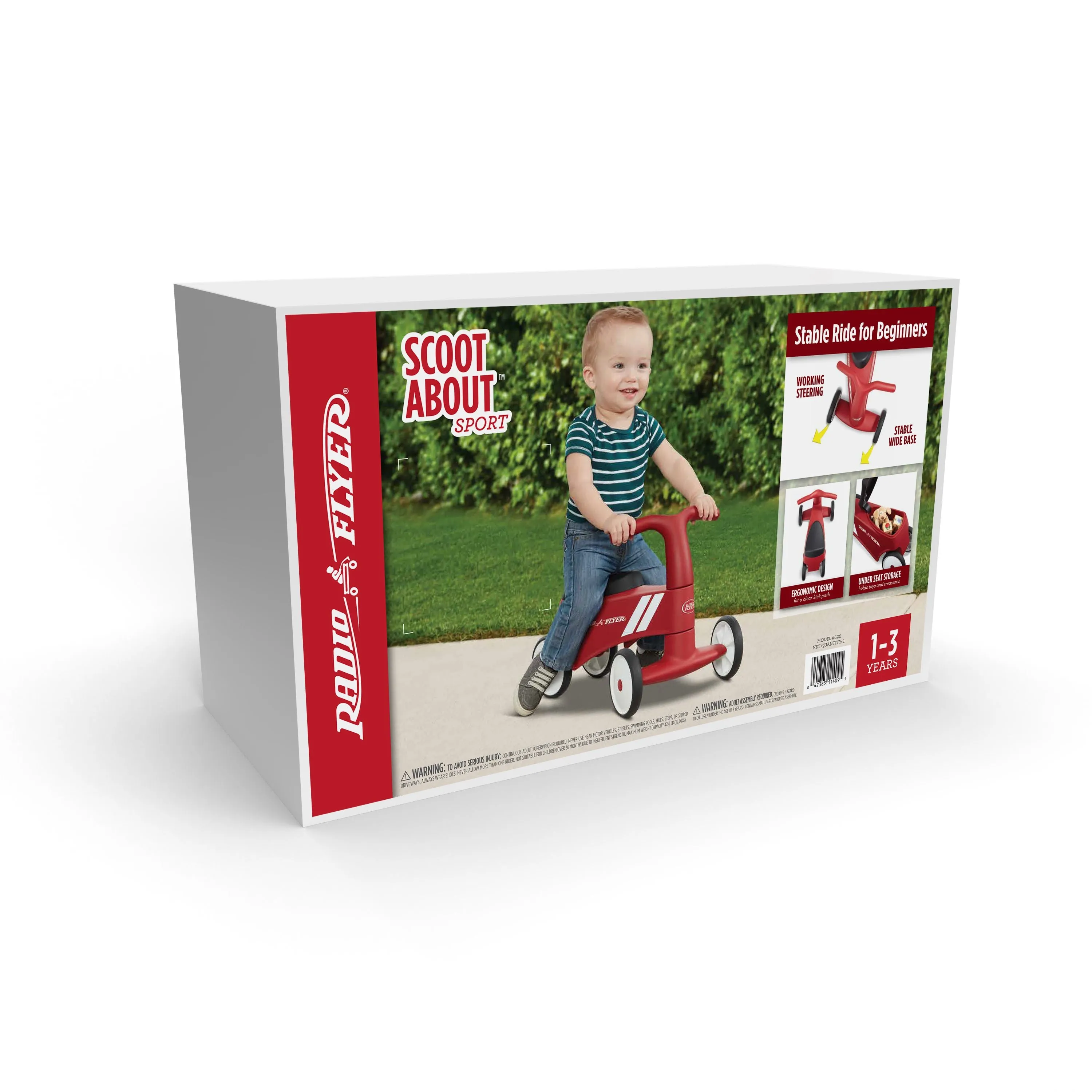 Radio Flyer Scoot About Sport