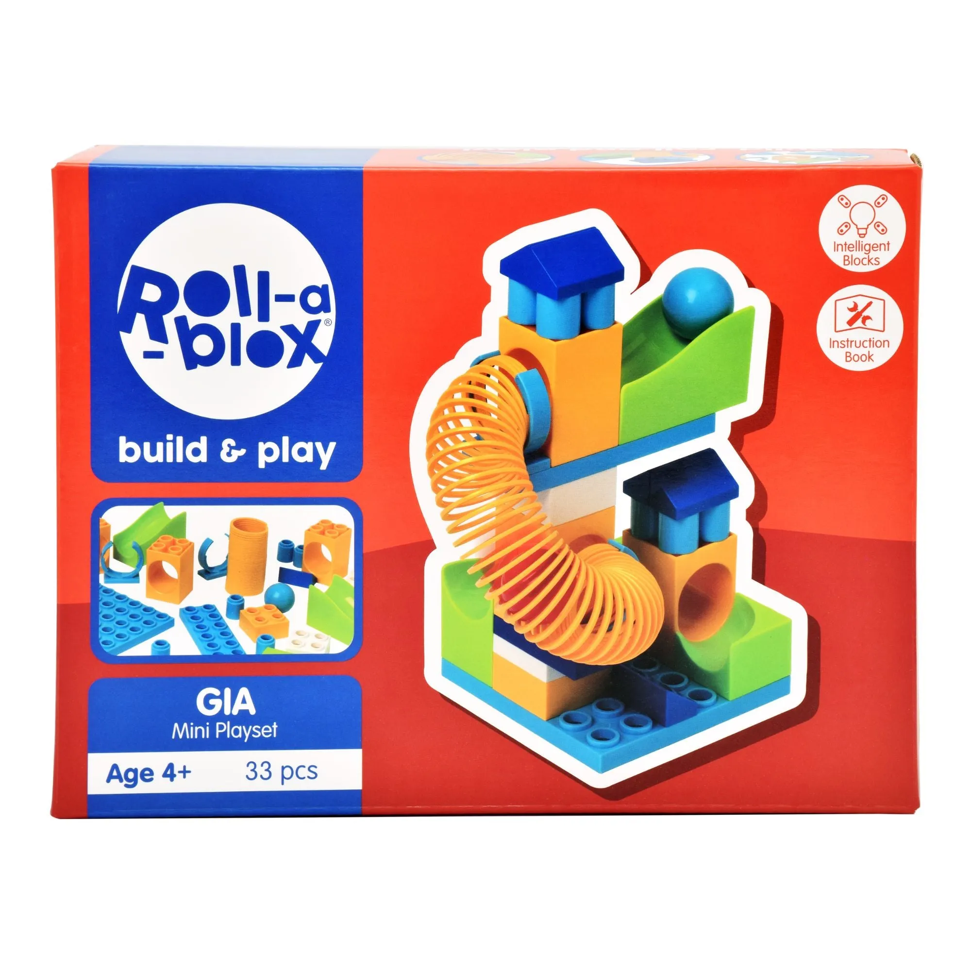 Roll-A-Blox Gia Mini Playset 33 Pieces