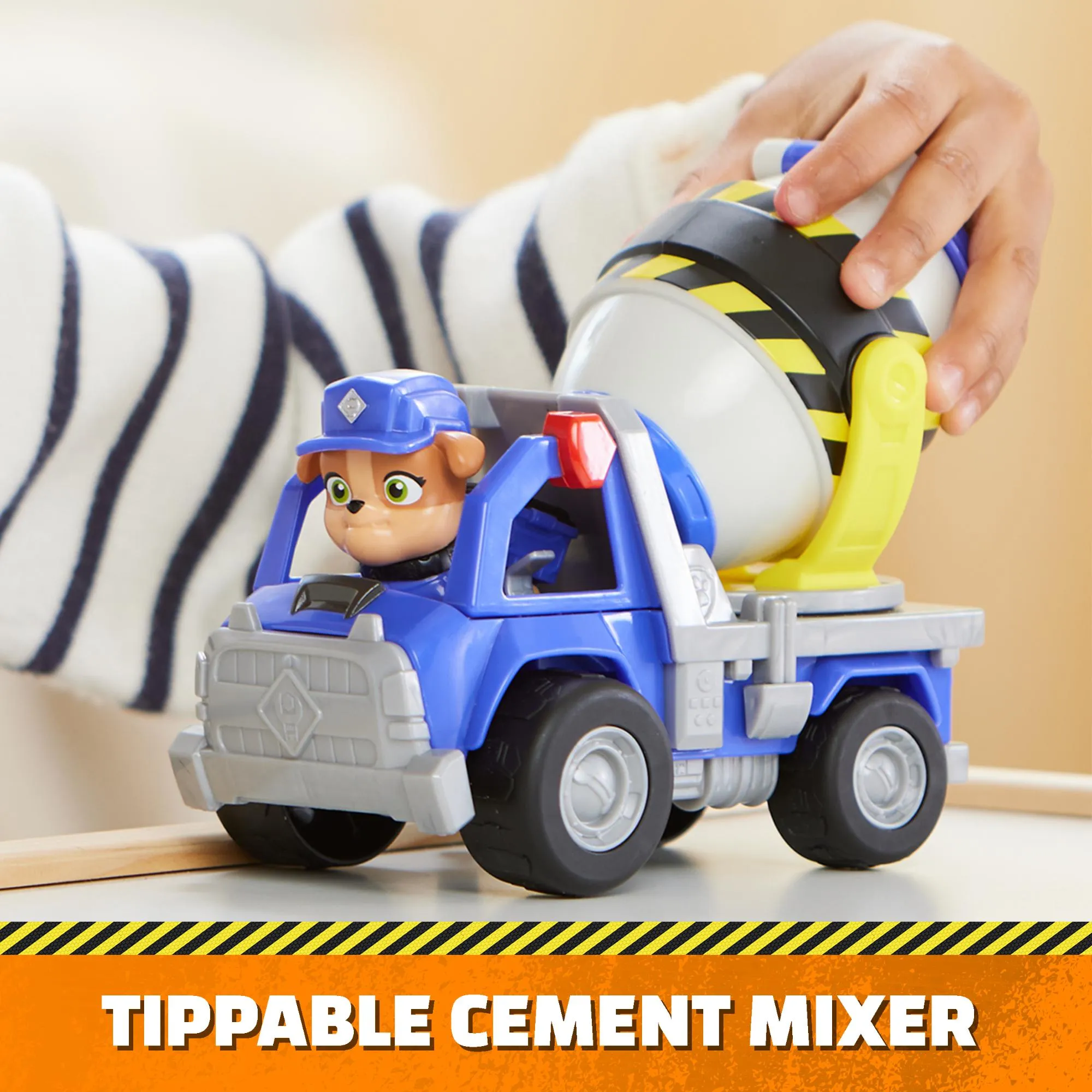 Rubble & Crew Core Vehicle - Mix's Cement Mixer