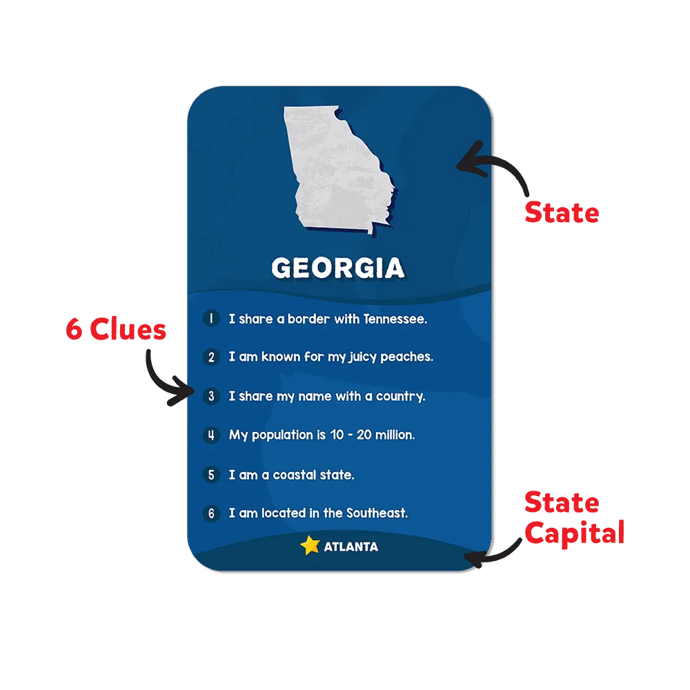 Scout it Out - The 50 States Educational Board Game