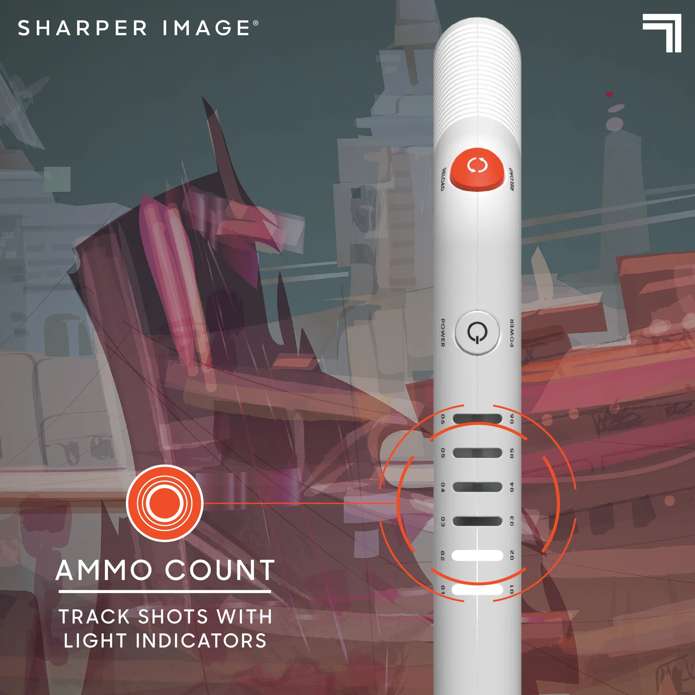 Sharper Image Laser Tag Handtank Attack Pack
