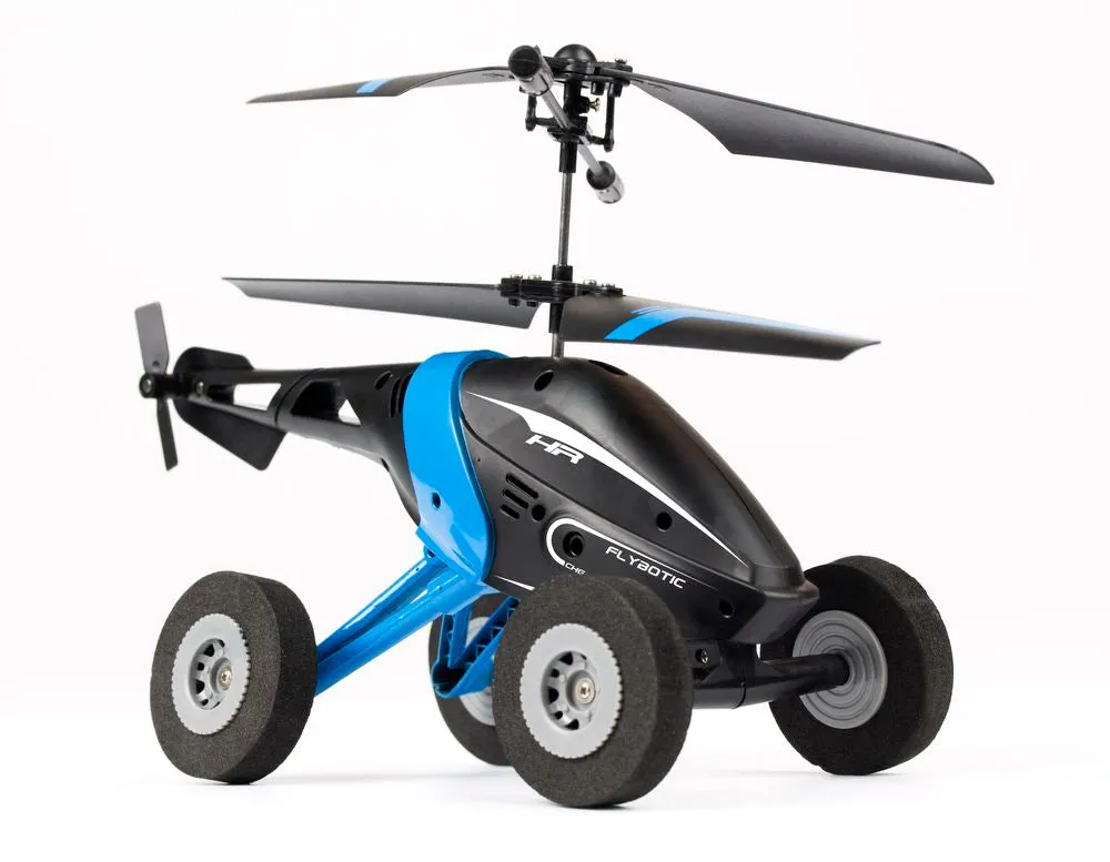Silverlit Flybotic Remote Control Air Wheelz Blue & Black