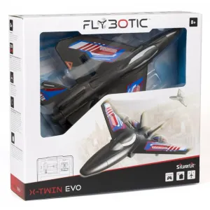 Silverlit Flybotic Remote Control X-Twin Evo Red & Blue