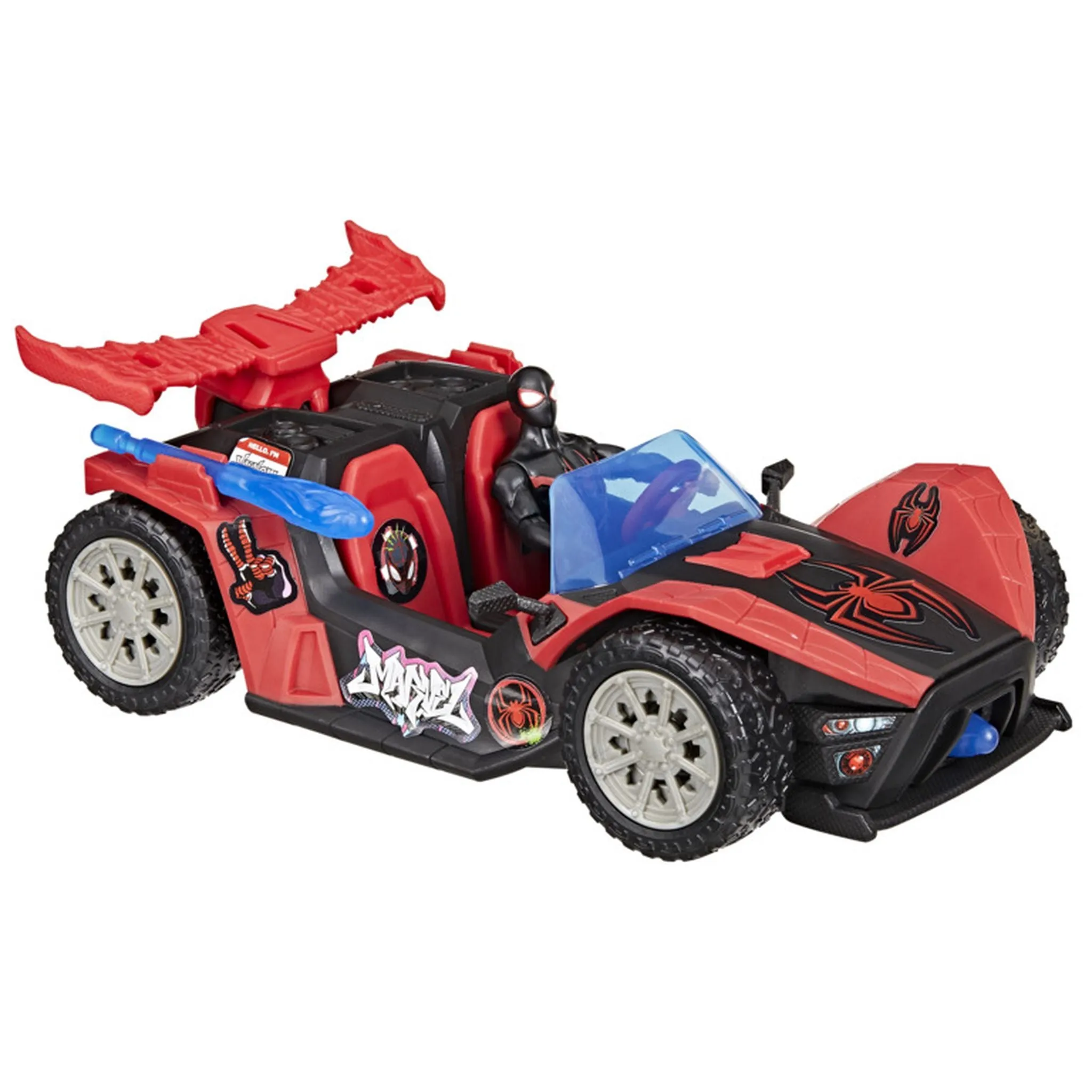 Spiderman Venomversus Miles Remix Blast Racer