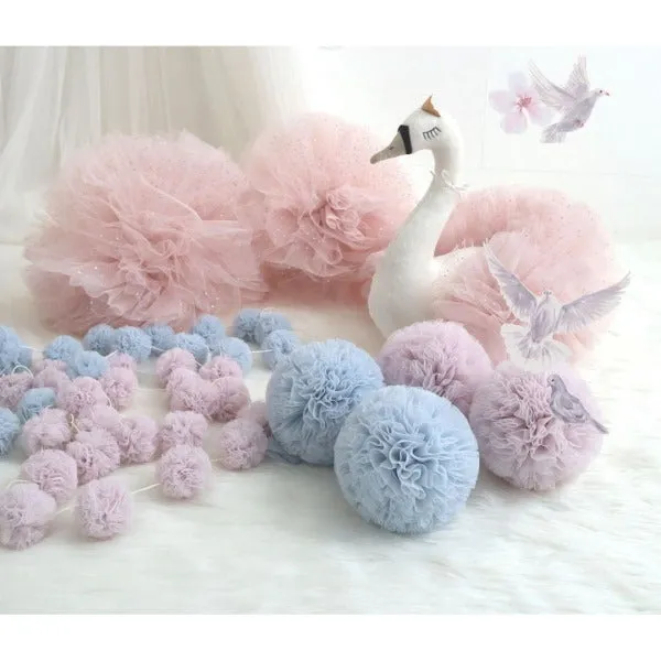 Spinkie Baby | Pom Garland | Sky