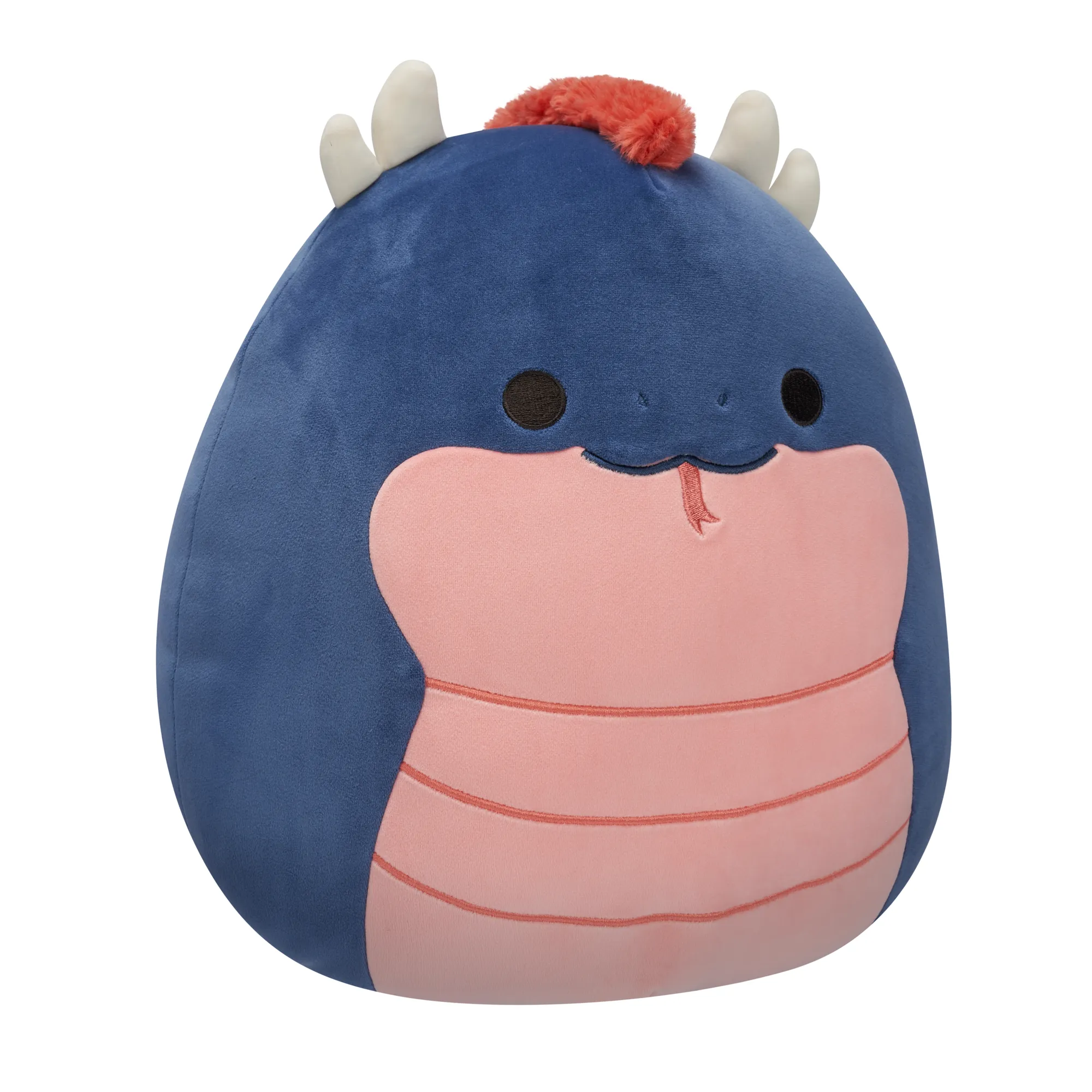 Squishmallows 12 Inch Plush S20 Cian Navy Basilisk With Coral Belly