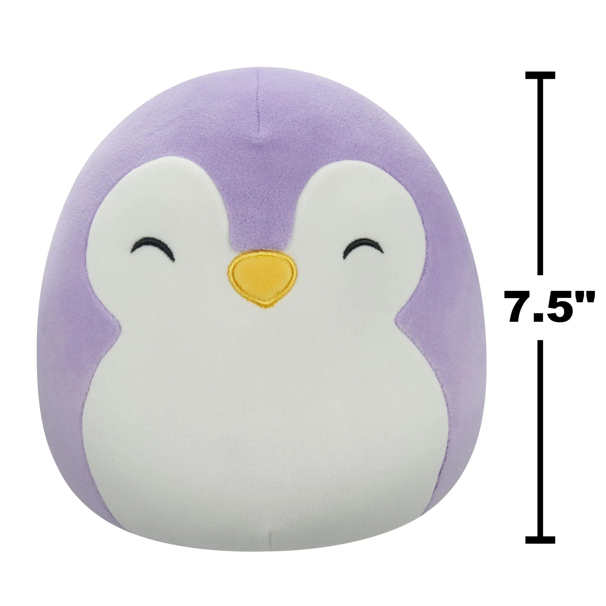 Squishmallows 7.5 Inch Plush Elle The Purple Penguin