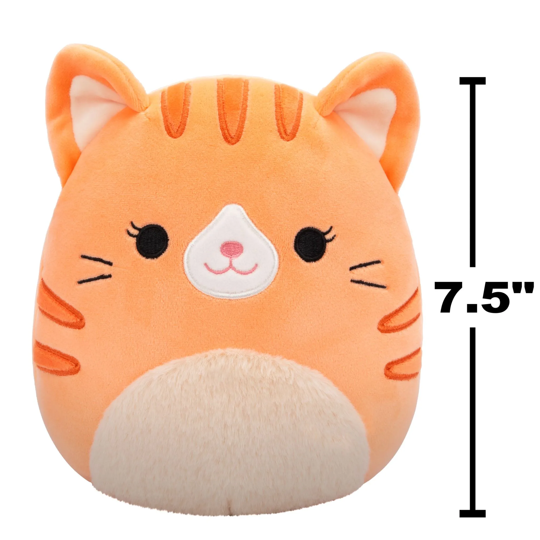 Squishmallows 7.5 Inch Plush S20 Gigi Orange Tabby Cat