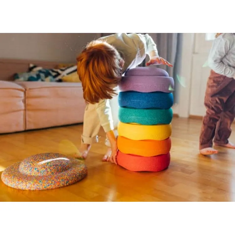 Stapelstein | Rainbow Classic 6 1 (Rainbow Classic Confetti Board)