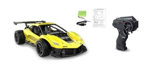 STRONG POWER 1:16 REMOTE CONTROL HIGH SPEED CAR YELLOW