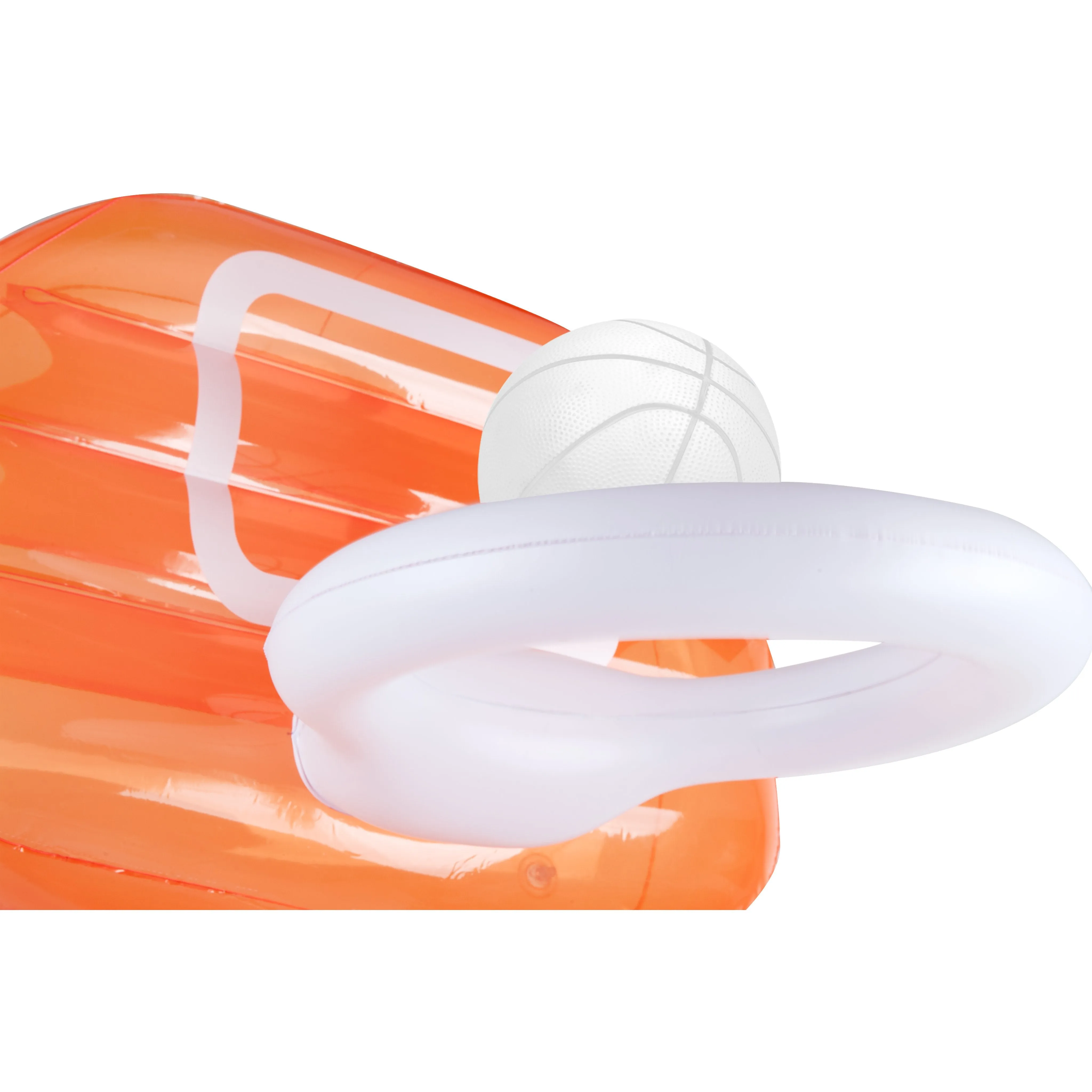 SUNNYLiFE Inflatable Mega Basketball Set Neon-Pomelo
