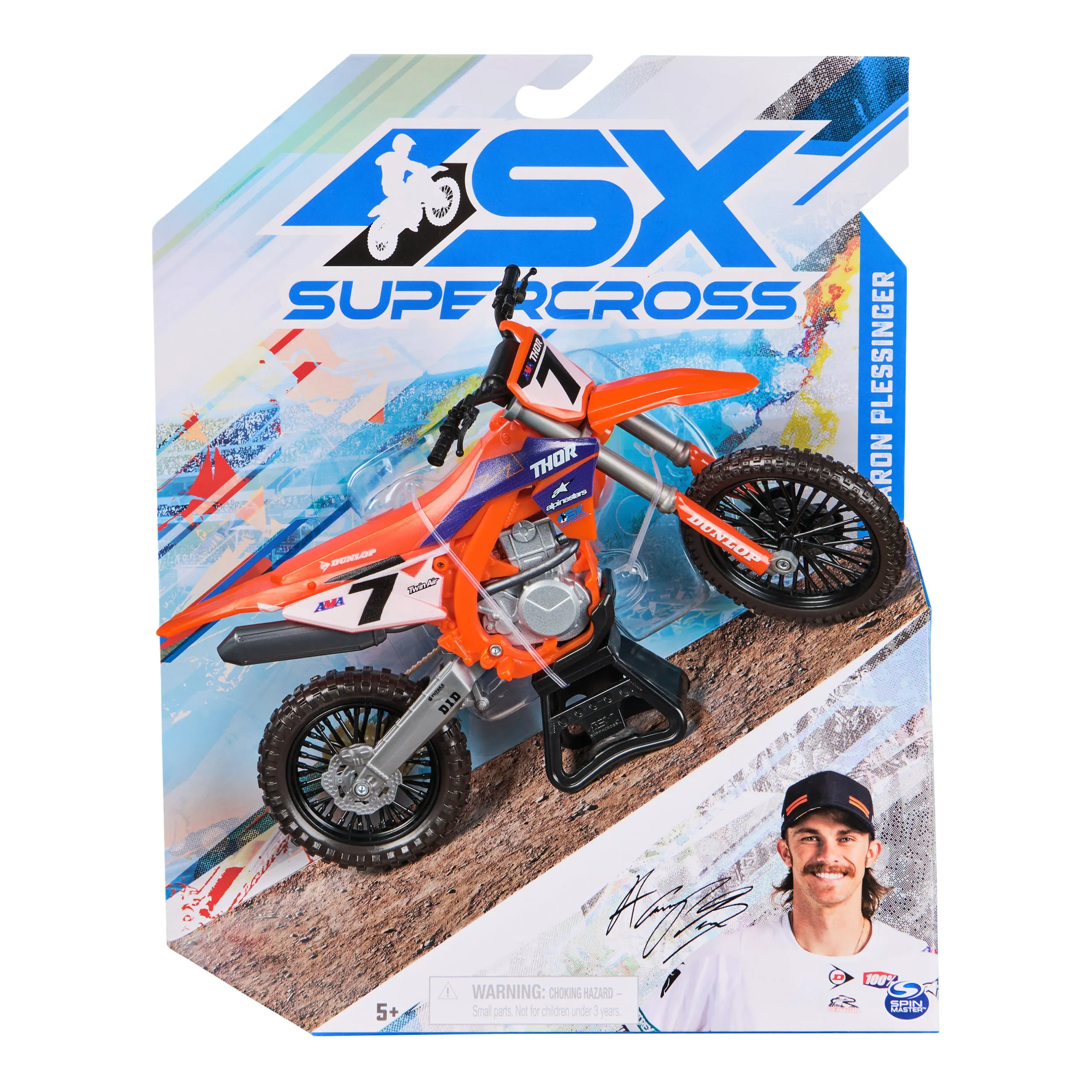 SX Supercross 1:10 Diecast Motorcycle - Aaron Plessinger