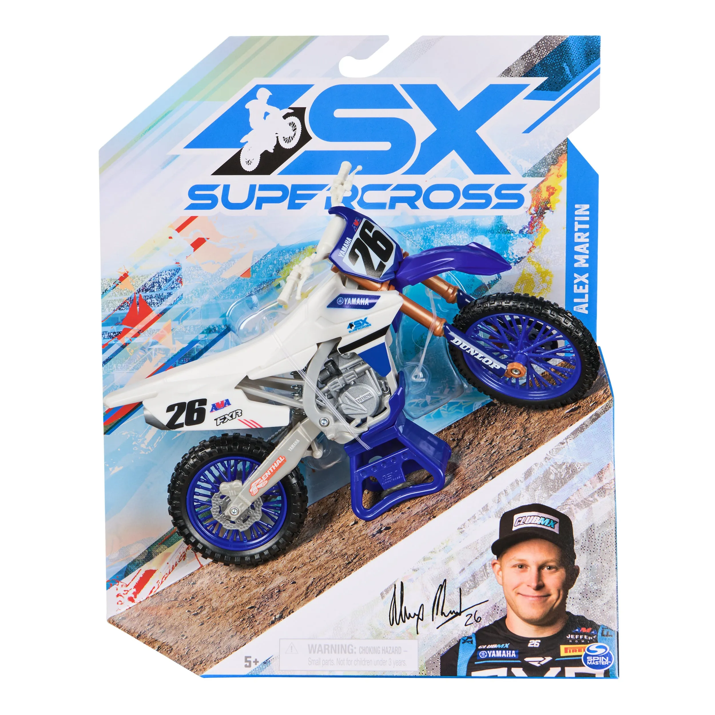 SX Supercross 1:10 Diecast Motorcycle - Alex Martin