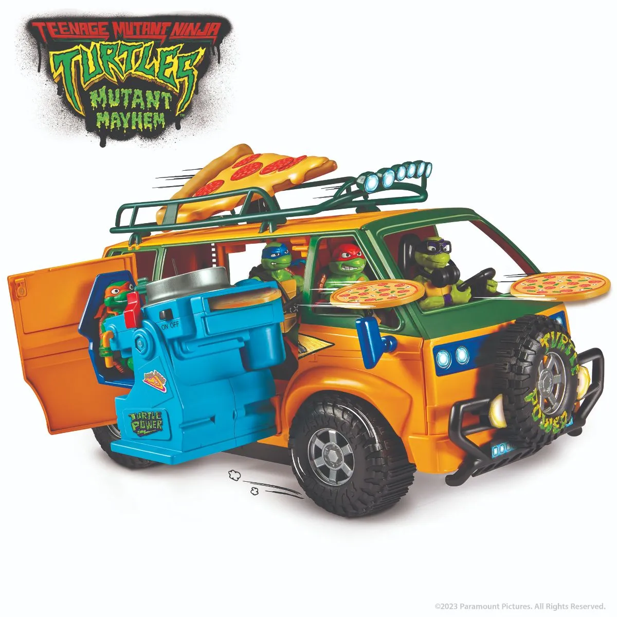 Teenage Mutant Ninja Turtles: Mutant Mayhem Pizza Van