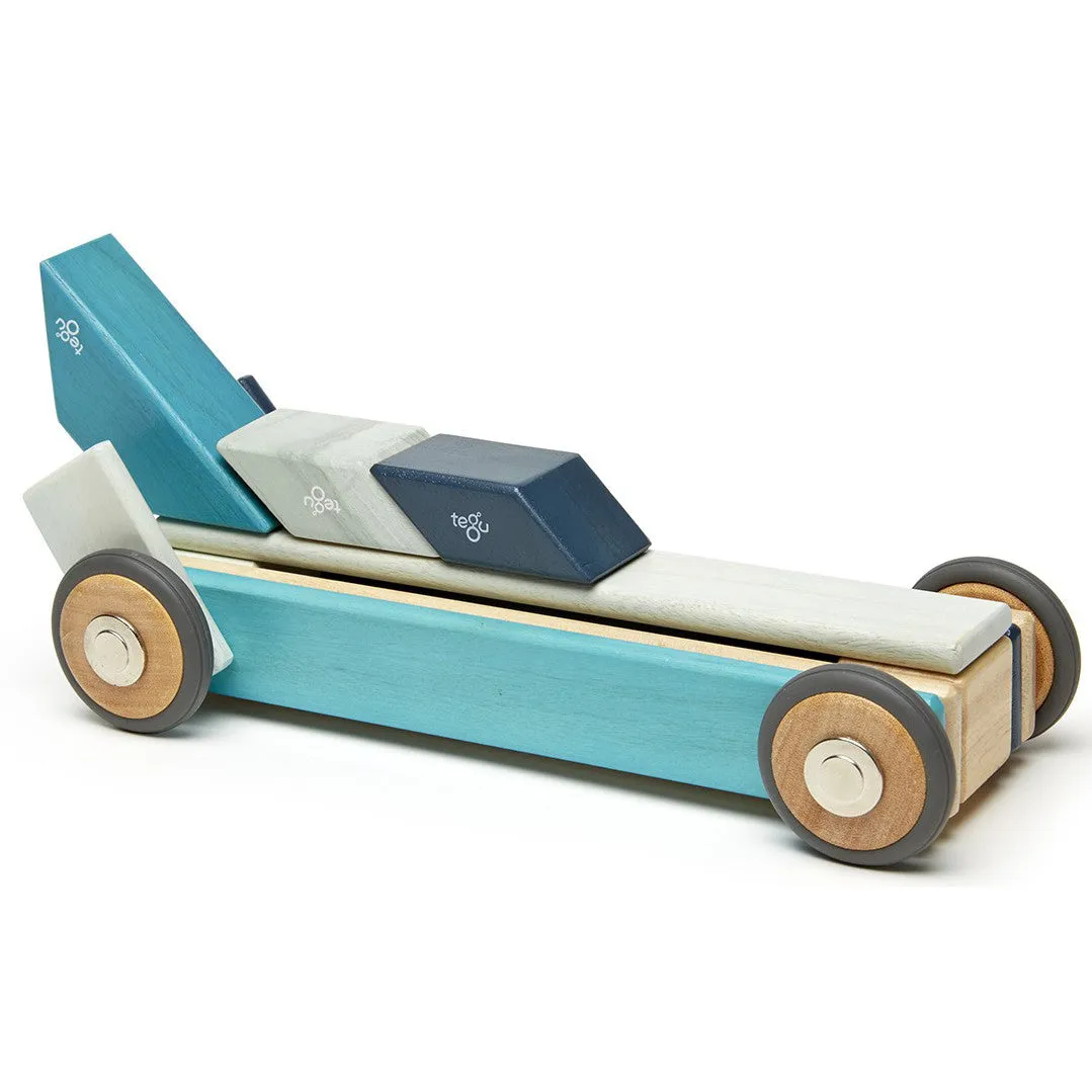 Tegu Blues Magnetic Wooden Block 42 Pieces