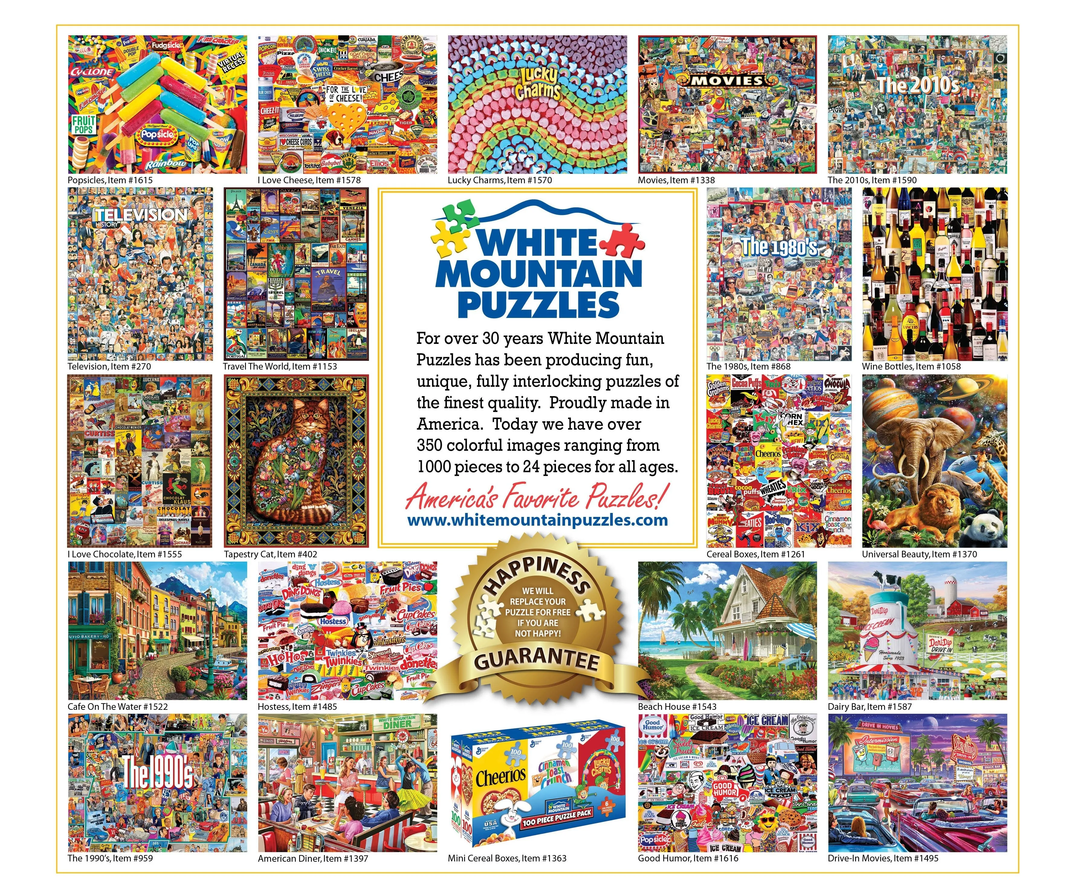 The Christmas Shop (1792pz) - 1000 Piece Jigsaw Puzzle White Mountain