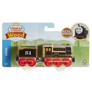 Thomas & Friends Wood Large Engine & Carriage Hiro
