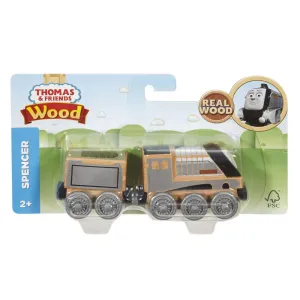 Thomas & Friends Wood Large Engine & Carrige Spencer