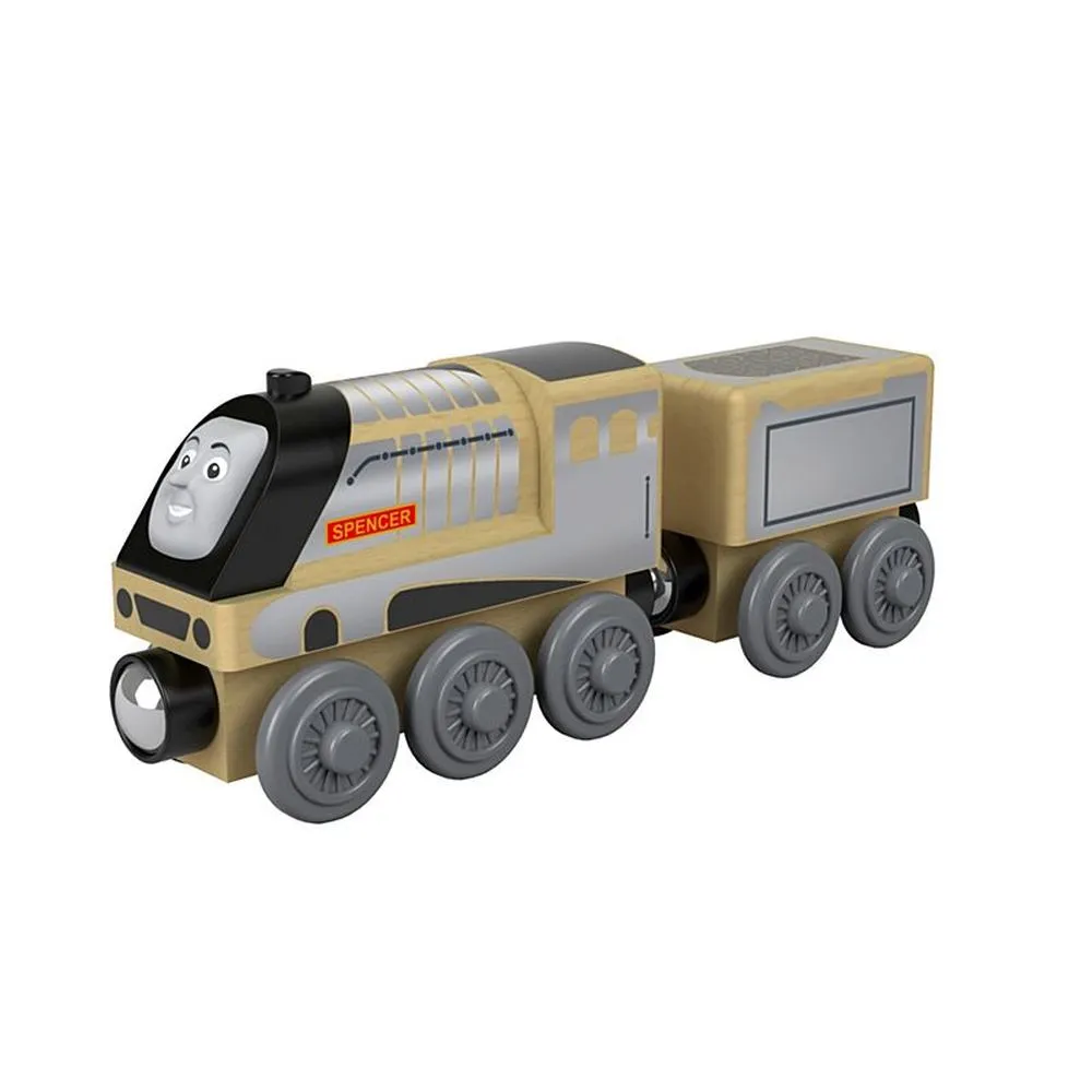 Thomas & Friends Wood Large Engine & Carrige Spencer