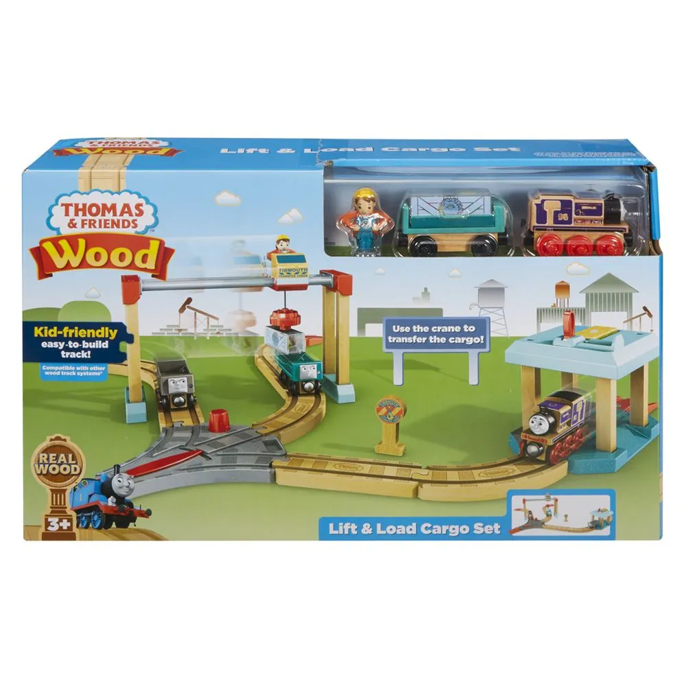 Thomas & Friends Wood Lift & Load Cargo Set