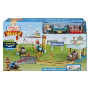 Thomas & Friends Wood Lift & Load Cargo Set