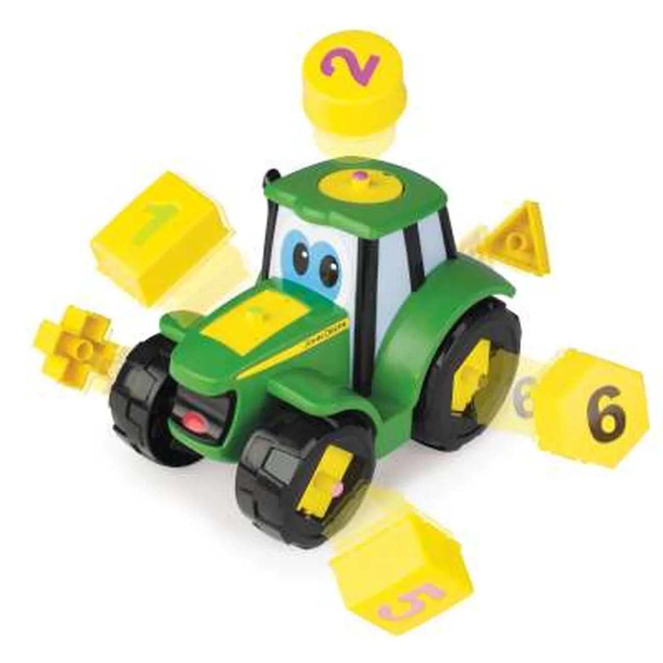 TOMY John Deere Learn And Pop Johnny Shape Sorter