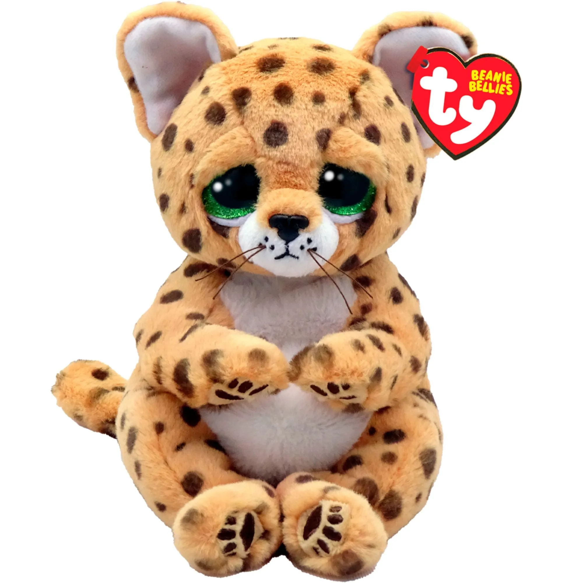 Ty Beanie Bellies Regular - Lloyd Tan Spotted Leopard