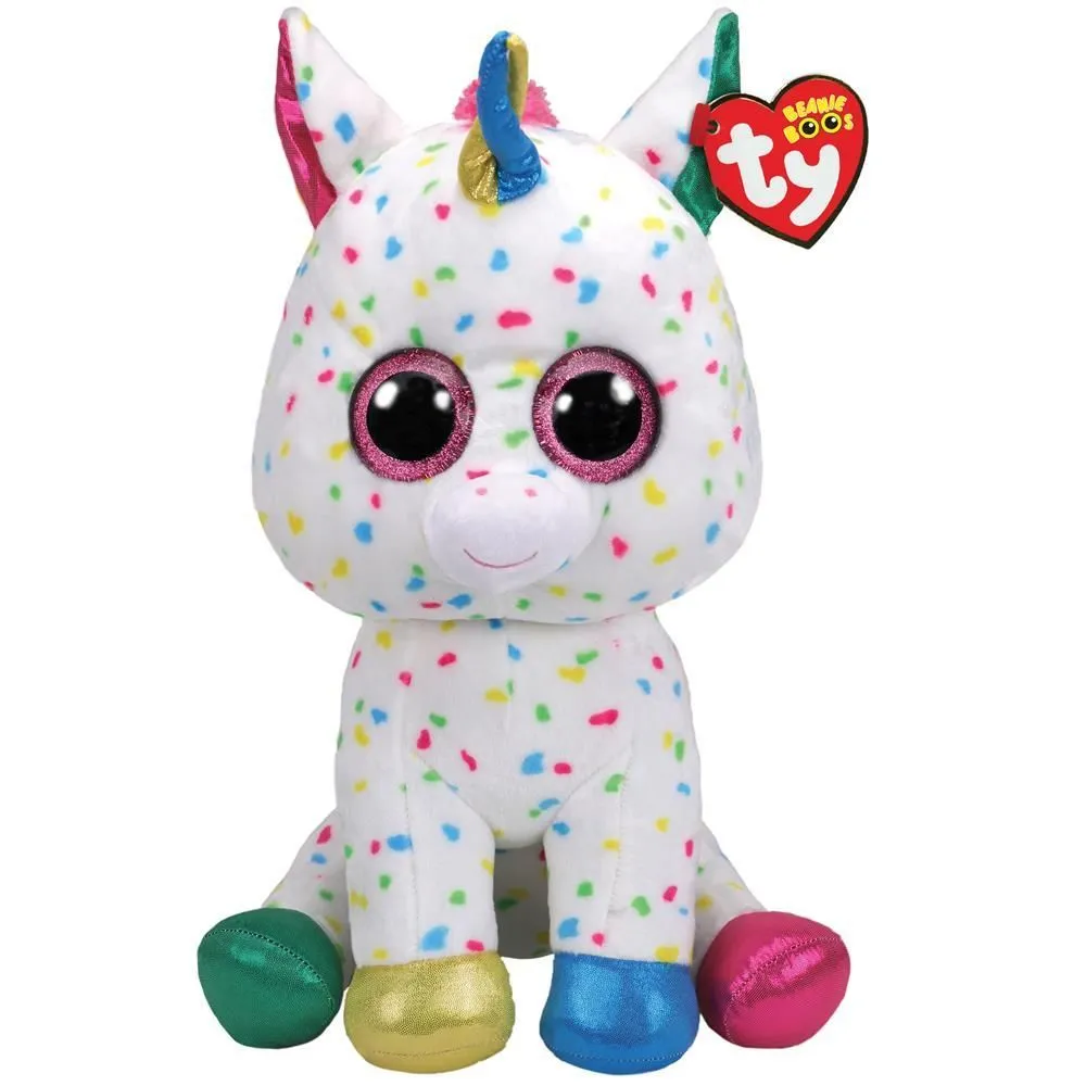 Ty Beanie Boo Large - Harmonie Speckled Unicorn