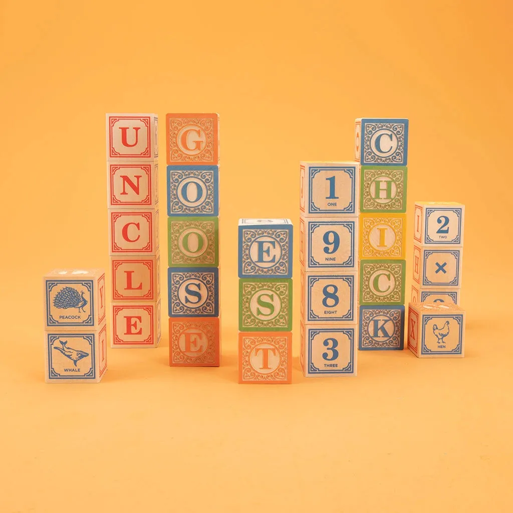 Uncle Goose Classic ABC Blocks Odin Parker