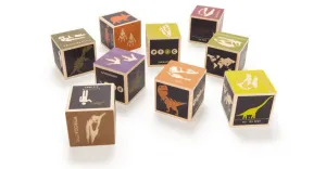 UNCLE GOOSE DINOSAUR BLOCKS 9 PIECES