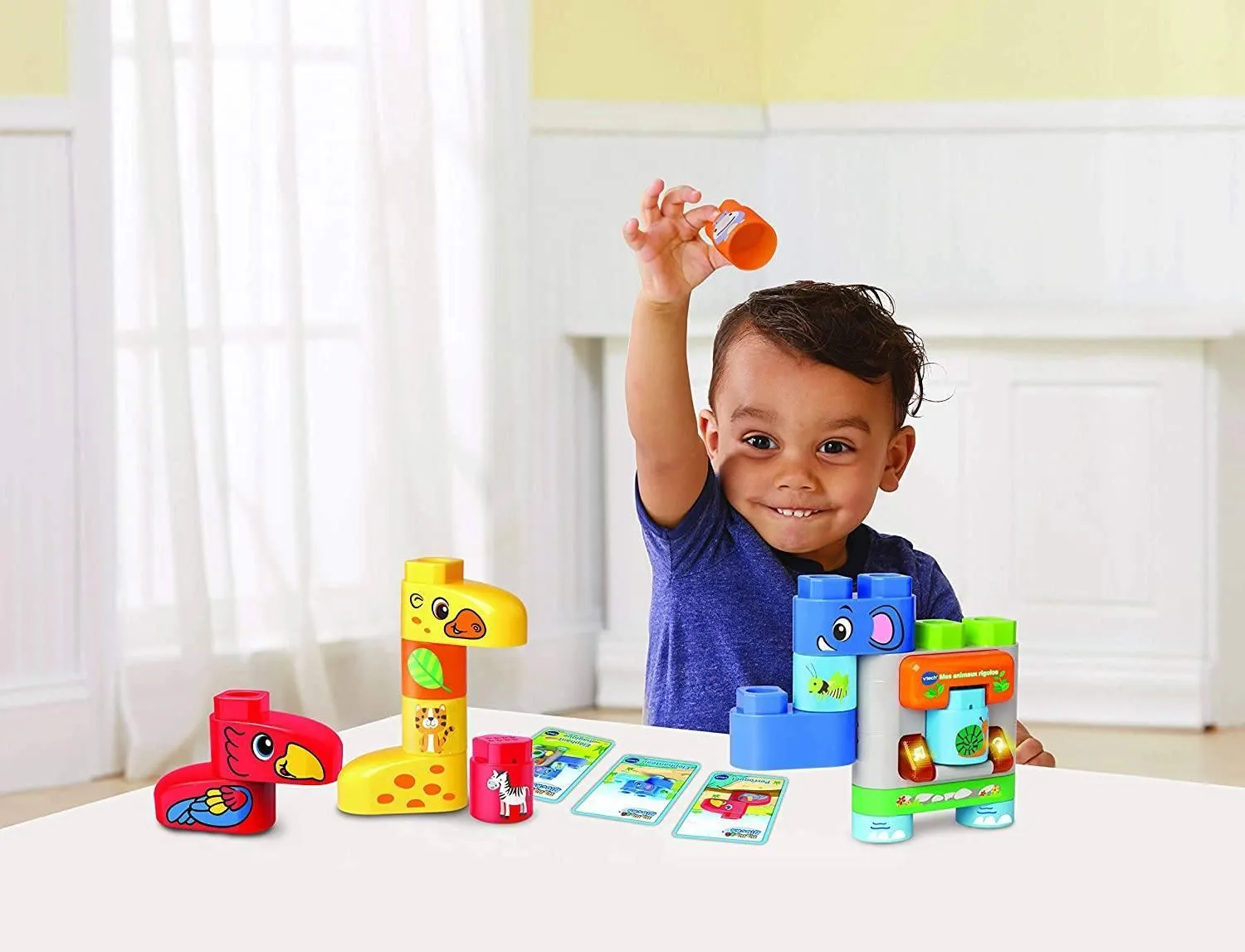 VTech Bla Bla Blocks Savanna My Fun Animals - Greek Version