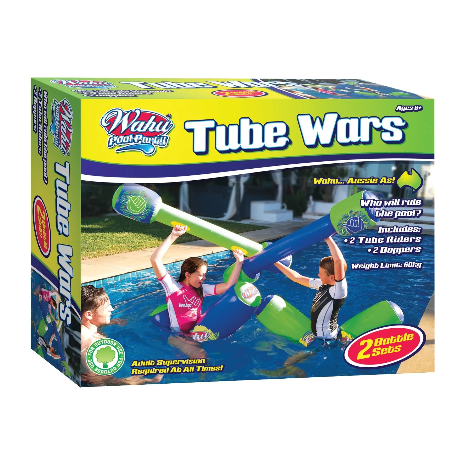 Wahu Pool Party Tube Wars