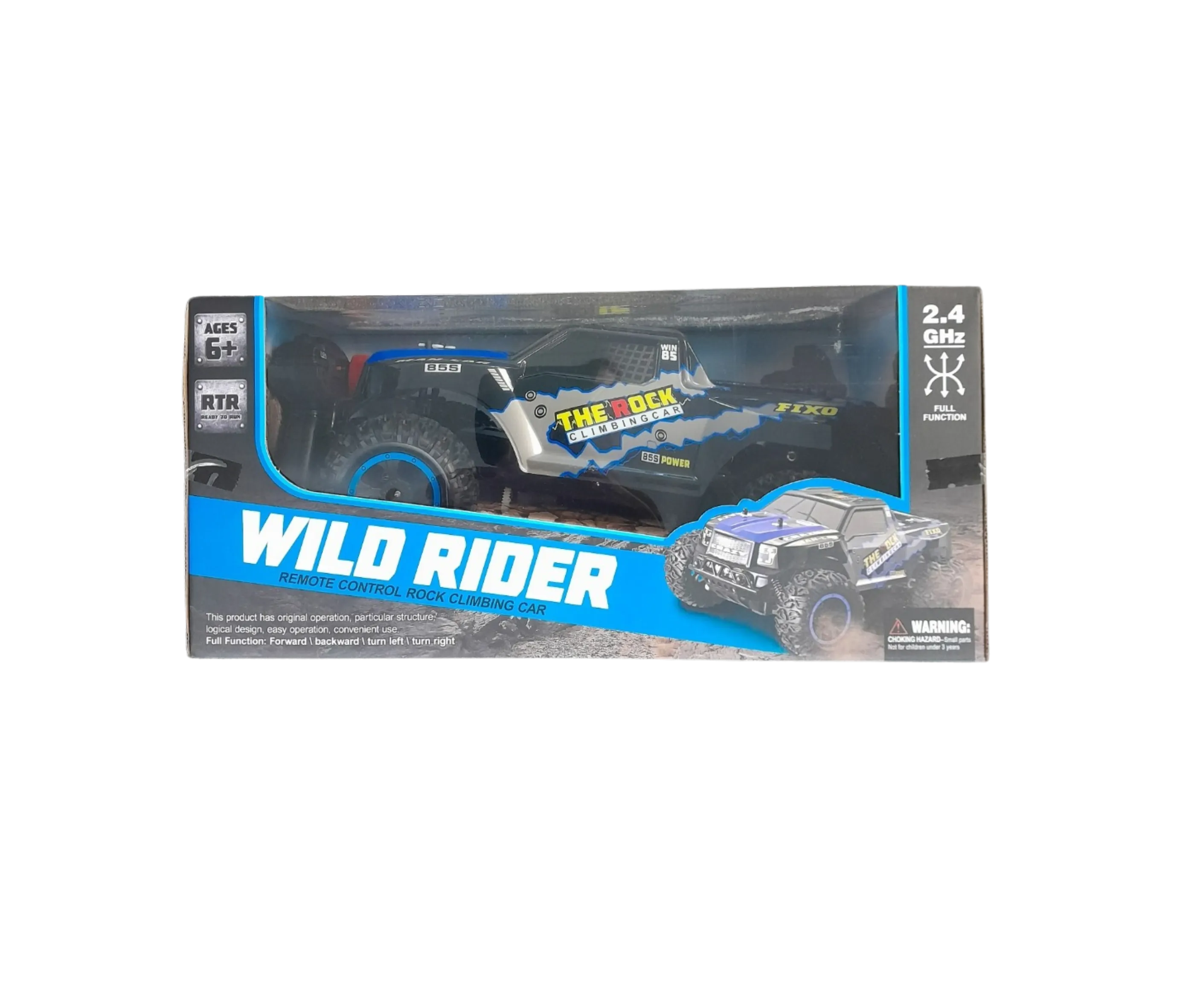 Wild Rider 1:10 Remote Control High Speed Pick-Up Trucks Assorted Styles