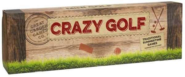 Wooden Crazy Golf