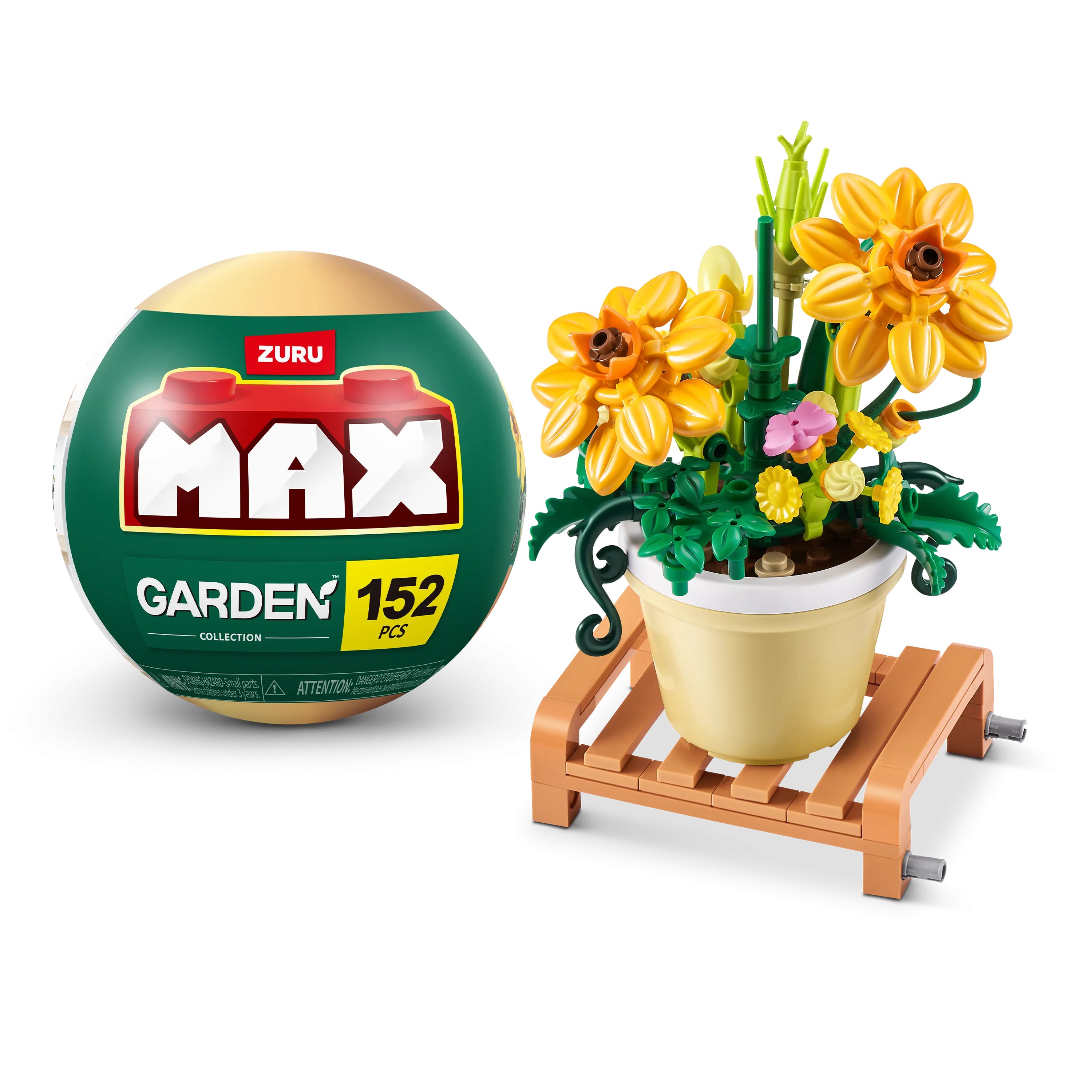ZURU Max Premium Garden Pot Plants Collection Assorted Styles