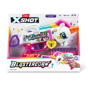 ZURU X Shot Blastercorn Series 1 Unicorn Blaster 16 Darts