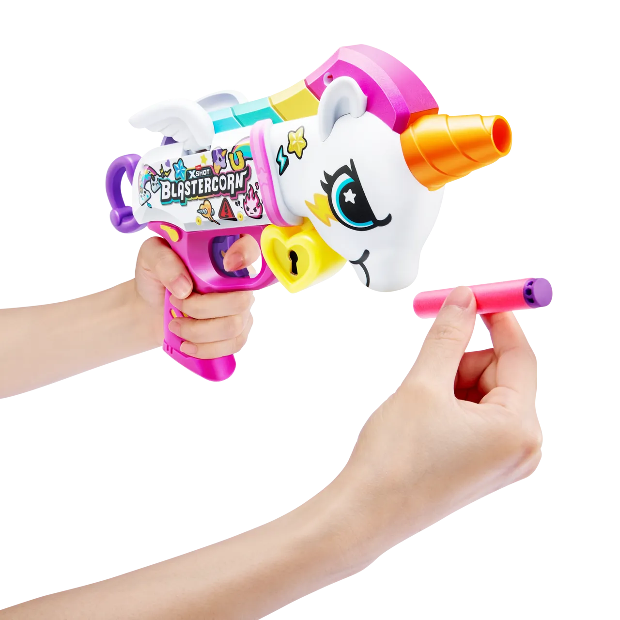 ZURU X Shot Blastercorn Series 1 Unicorn Blaster 16 Darts