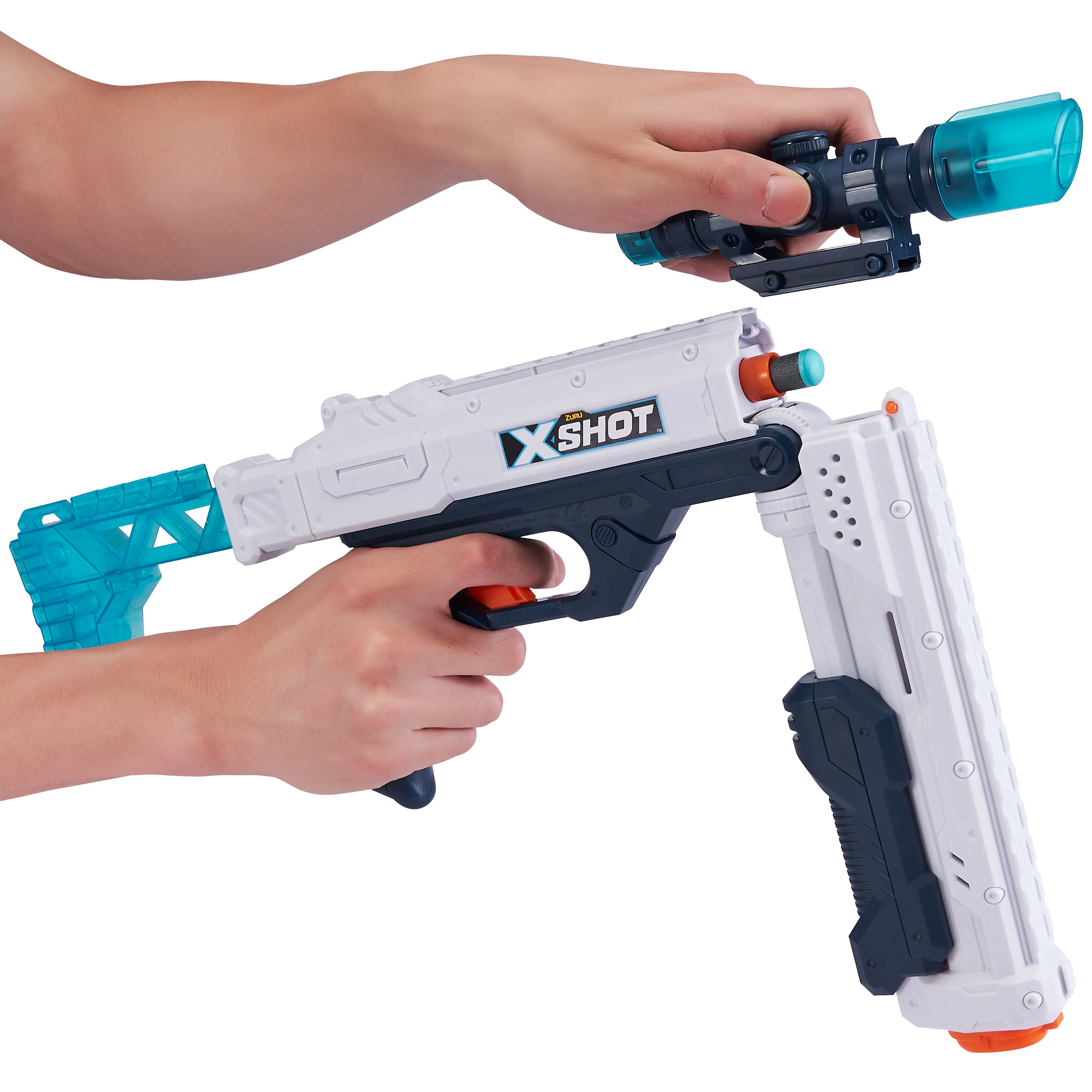 ZURU X Shot Excel Hawk Eye Dart Shooter With 16 Darts