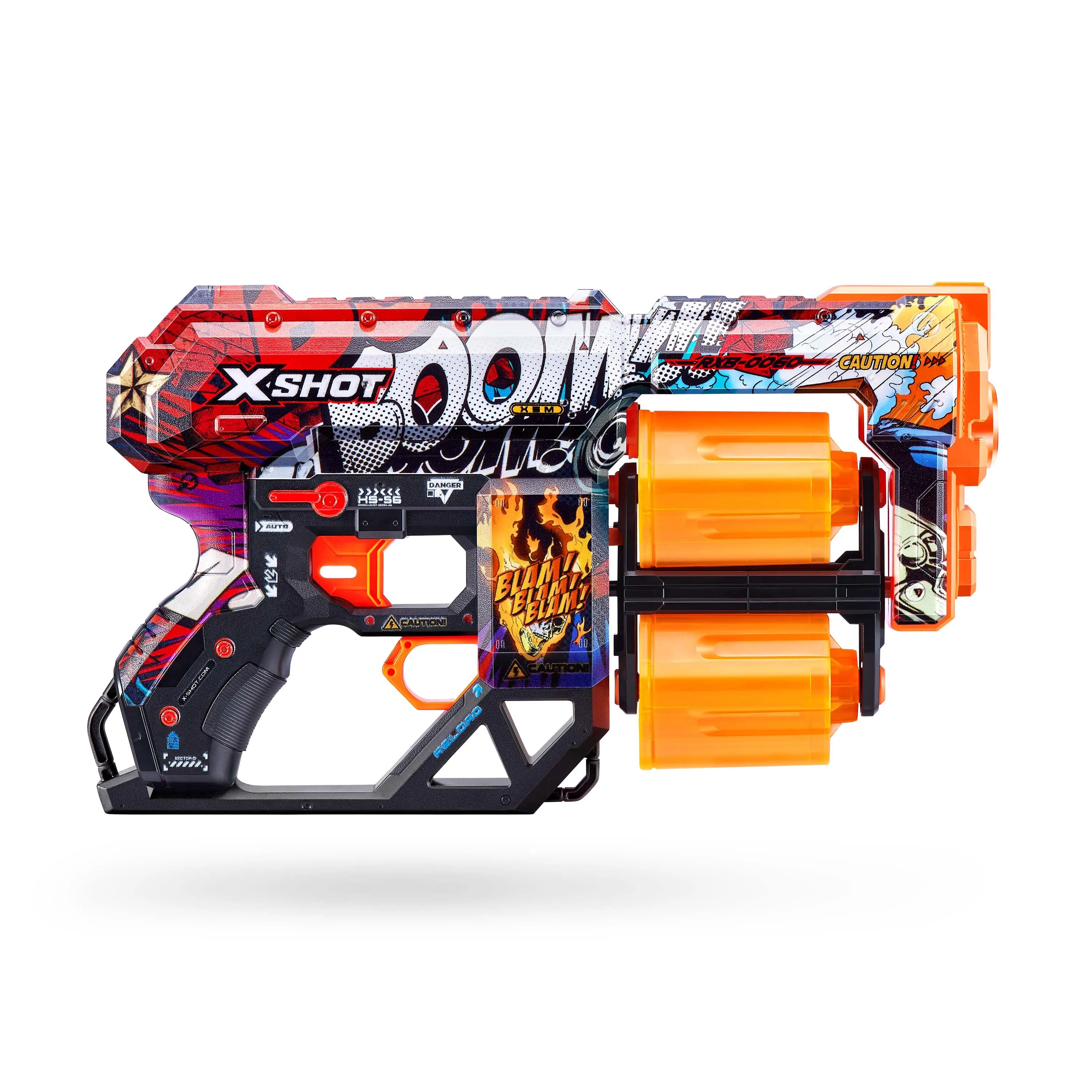 ZURU X Shot Skins Dread Dart Blaster Boom